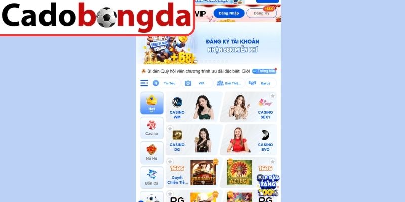 Thông tin vận hành cá độ bóng đá nền tảng C168