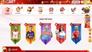 Giới thiệu về trang cá độ Ricbet